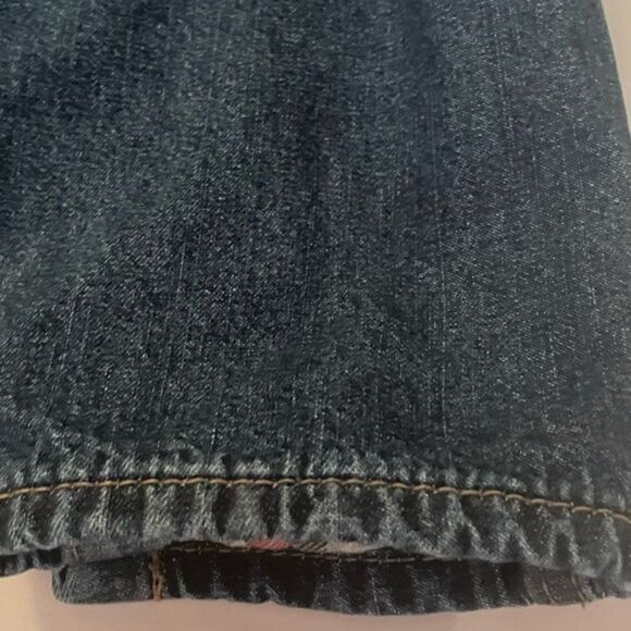 Like NEW 24 month Osh Gish Bgosh denim knit like overalls - Picture 14 of 16